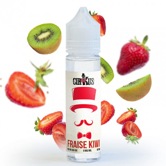 Fraise Kiwi - Cirkus Authentic - VDLV | 50 ml "Shortfill" 60 ml