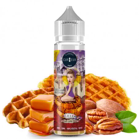 E-Liquide Lille Était une Fois - Édition Hexagone by Curieux | 50ml "Shortfill 70ml"