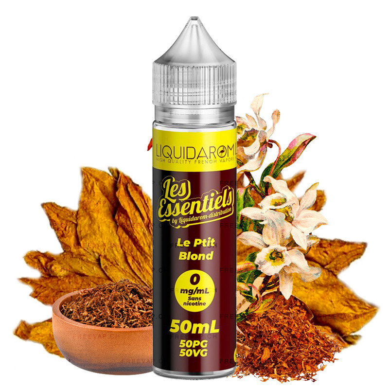 E-liquid Le P'tit Blond (classic blond, floral note) - Les Essentiels 50 ml
