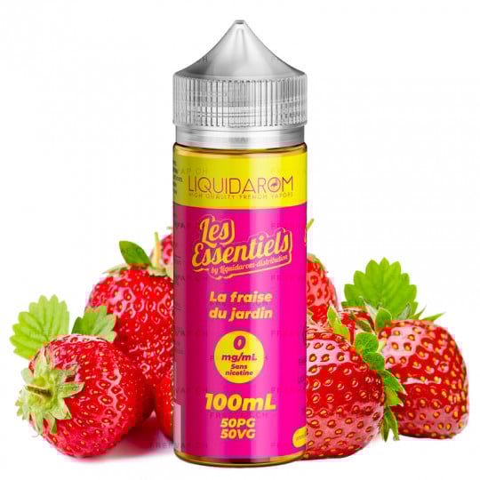 La Fraise du Jardin - Shortfill format - Les Essentiels by LiquidArom | 100ml La Fraise du Jardin - Shortfill format - Les Essentiels by LiquidArom | 100ml