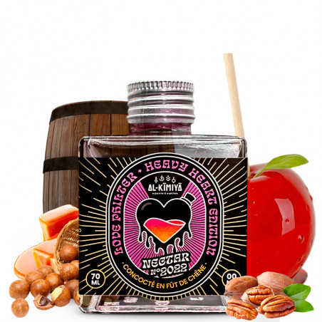 Nectar N°2022 Love Philter Heavy Heart Edition Matured in oak barrels - Al-Kimiya | 70 ml "Shortfill 100 ml"