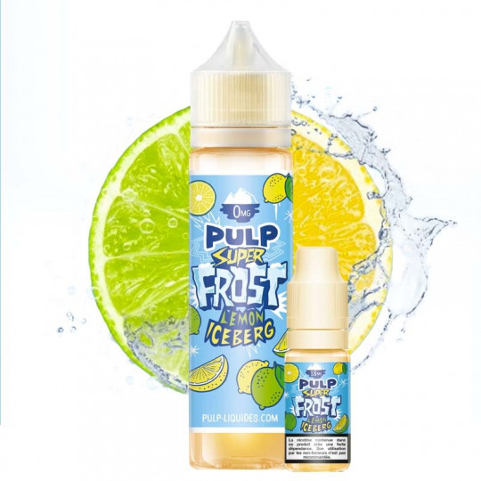 Lemon Iceberg - Super Frost - Frost & Furious by Pulp | 60ml avec nicotine