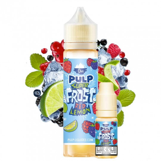 Red Lemon (Rote Früchte & Limette) - Super Frost - Frost & Furious by Pulp | 60ml mit Nikotin