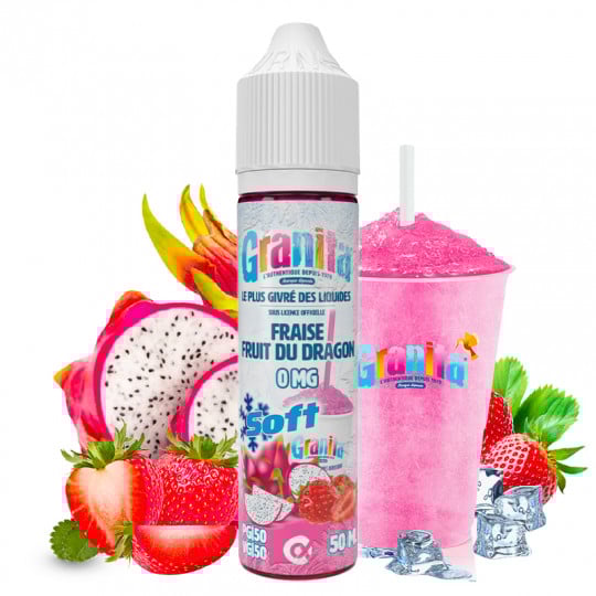Fraise Fruit de Dragon - Granita Soft by Alfa | 50 ml "Shortfill 75 ml" Fraise Fruit de Dragon - Granita Soft by Alfa | 50 ml "Shortfill 75 ml"
