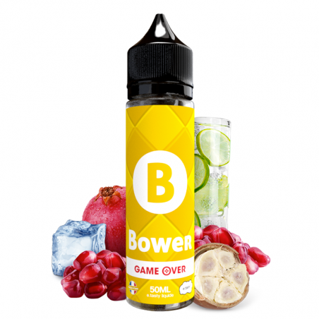 E-Liquid Bower (Limette, Granatapfel & Cupuacu) - Game Over by E-Tasty | 50 ml "Shortfill 70 ml"