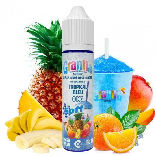 Tropical Bleu - Granita Soft by Alfa | 50 ml "Shortfill 60 ml" Tropical Bleu - Granita Soft by Alfa | 50 ml "Shortfill 60 ml"