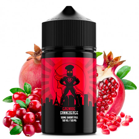 Grenade Canneberge - Super Mukk by Mukk Mukk | 50ml "Shortfill 75ml"