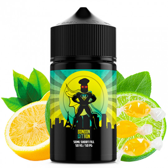 Lemon Candy - Super Mukk by Mukk Mukk | 50ml "Shortfill 75ml"