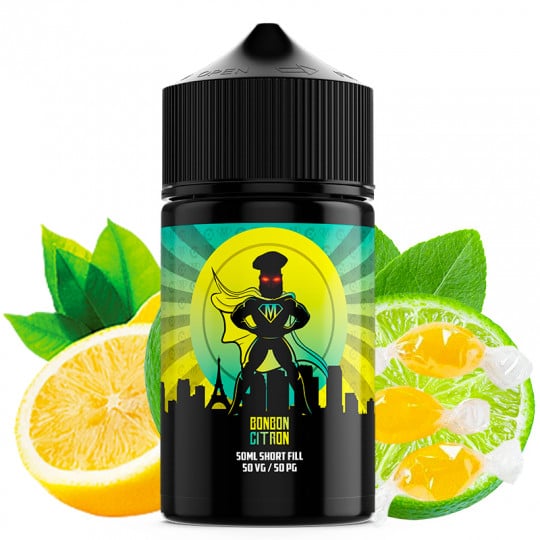 Bonbon Citron - Super Mukk by Mukk Mukk | 50ml "Shortfill 75ml"