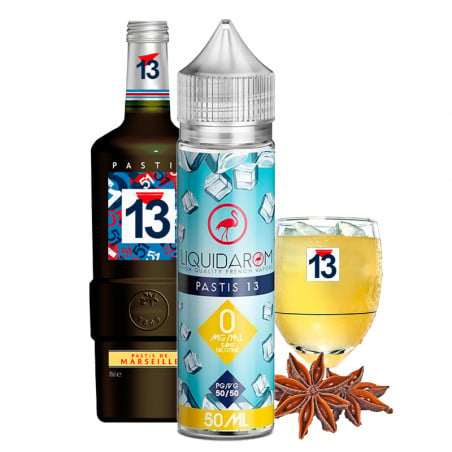 Pastis 13 - Shortfill Format - LiquidArom | 50ml