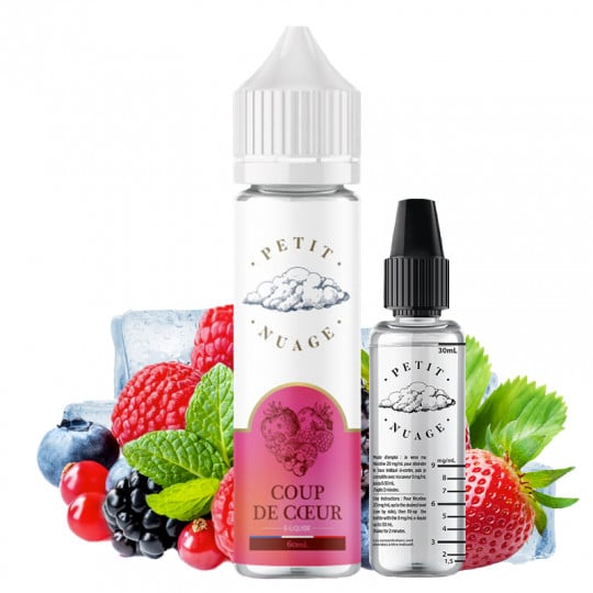 Coup de Coeur ( Erdbeere, Himbeere, Brombeere & Johannisbeere) - Petit Nuage | 60 ml