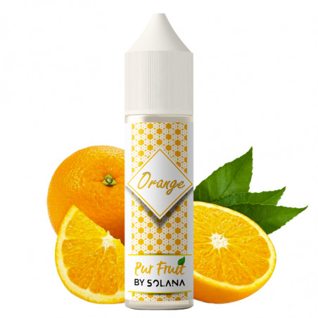 E-liquid Orange - Pur Fruit by Solana | 50 ml "Shortfill 60 ml"