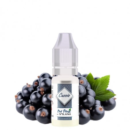 E-Liquid Schwarze Johannisbeere - Pur Fruit by Solana | 10 ml