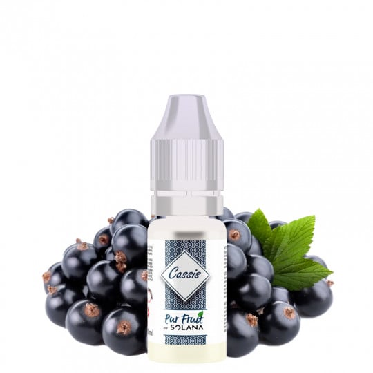 E-liquid Blackcurrant - Pur Fruit by Solana | 10 ml