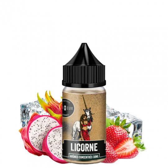 DIY Aroma-Konzentrat Licorne ( Drachenfrucht & Erdbeere) - Edition Astrale by Curieux | 30ml