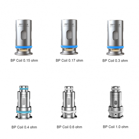 Verdampferköpfe BP Coils - Aspire | 5er-Pack