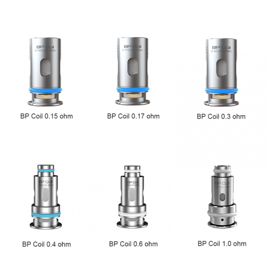 Verdampferköpfe BP Coils - Aspire | 5er-Pack