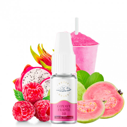 E-Liquid Guave auf Eis - Nikotinsalz - Petit Nuage | 10 ml