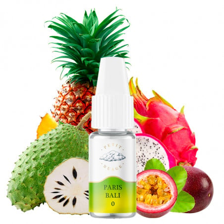 E-Liquid Paris Bali ( Corossol, Drachenfrucht, Ananas & Maracuja) - Petit Nuage | 10 ml