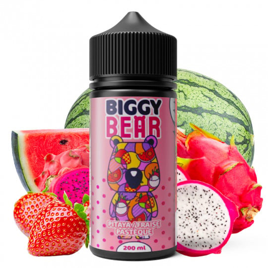 Pitaya, Erdbeere & Wassermelone - Biggy Bear | 200ml