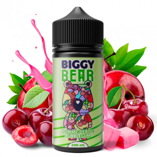 Apple Cherry Bubble Gum - Biggy Bear | 200ml
