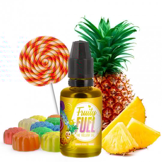 DIY Aroma-Konzentrat The Yellow Oil (Ananas & Bonbons) - Fruity Fuel by Maison Fuel | 30ml DIY Aroma-Konzentrat The Yellow Oil (Ananas & Bonbons) - Fruity Fuel by Maison Fuel | 30ml