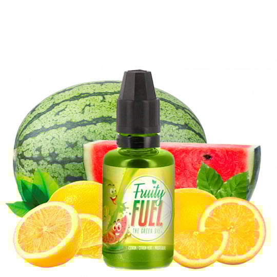 DIY Aroma-Konzentrat The Green Oil (Zitrone, Limette & Wassermelone) - Fruity Fuel by Maison Fuel | 30ml DIY Aroma-Konzentrat The Green Oil (Zitrone, Limette & Wassermelone) - Fruity Fuel by Maison Fuel | 30ml