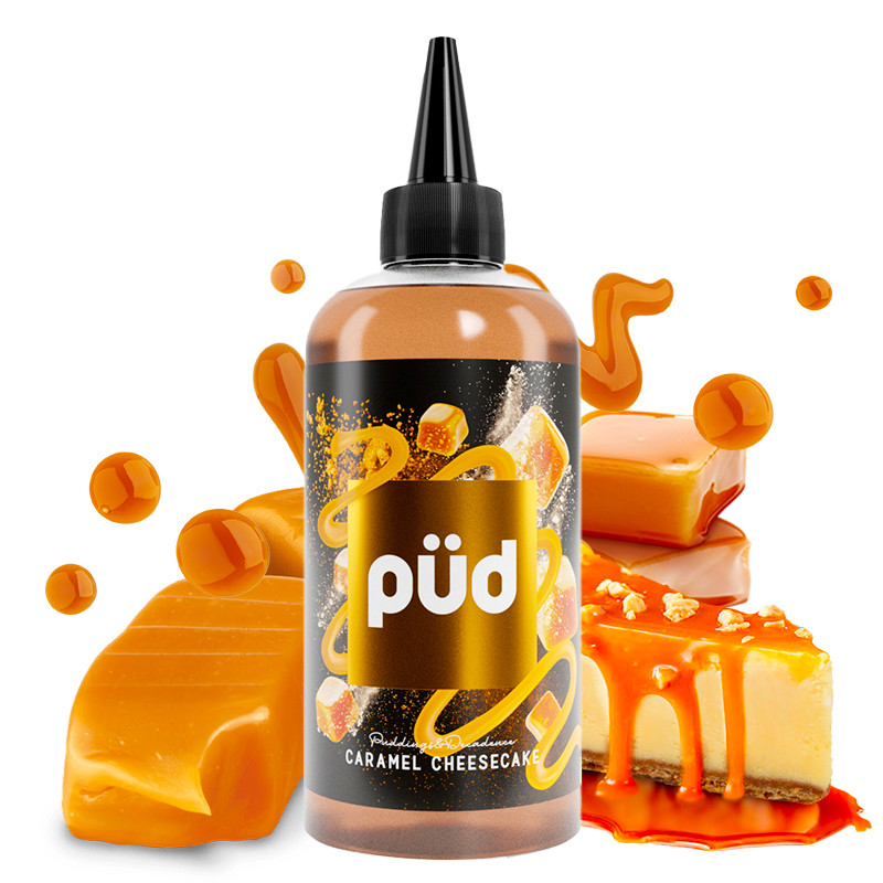 eLiquide Caramel Cheesecake, Püd by Joe's Juice 200ml Suisse