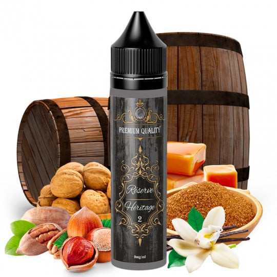 Réserve Héritage n°2 - O'Jlab | 50 ml "Shortfill 60 ml" Réserve Héritage n°2 - O'Jlab | 50 ml "Shortfill 60 ml"