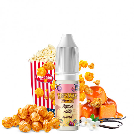 E-liquid Popcorn Vanille Caramel - Hip Pop Monkeys by Alfaliquid | 10ml