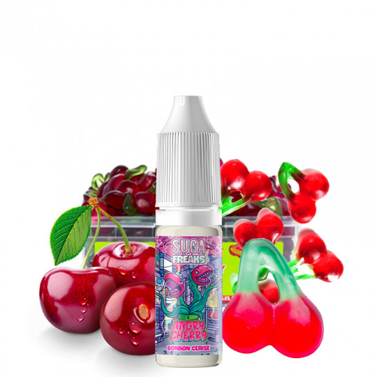 E-liquid Angry Cherry - Suga Freaks by Alfaliquid | 10ml