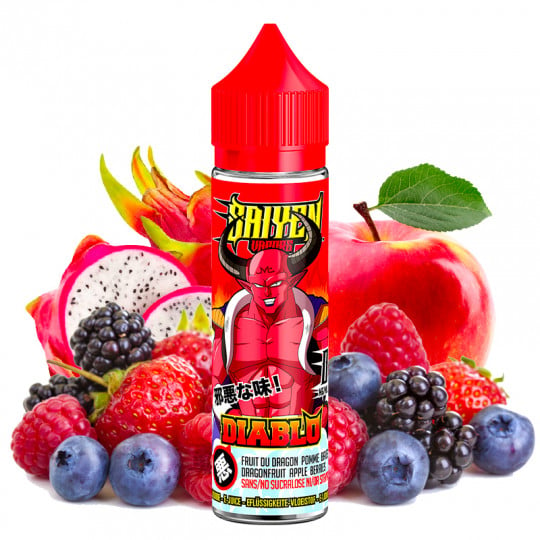 Diablo (Rote Früchte) - Shortfill Format - Saiyen Vapors by Swoke | 50ml