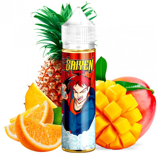 Dragon (Mango, Ananas & Orange) - Shortfill Format - Saiyen Vapors by Swoke | 50ml