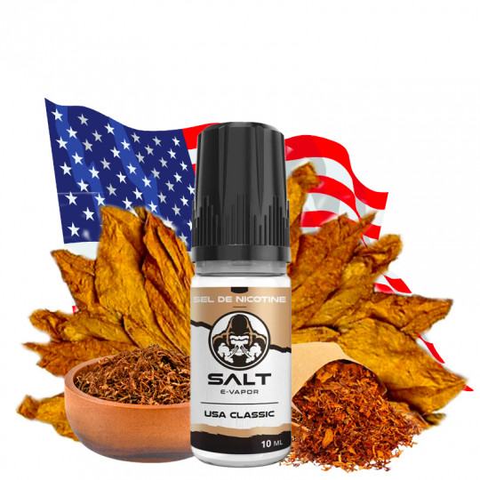 USA Classic - Sels de nicotine - Salt E-Vapor | 10ml