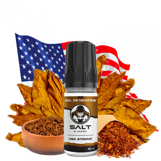 USA Strong - Sels de nicotine - Salt E-Vapor | 10ml