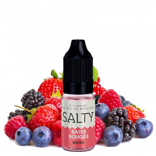 Baies Rouges - Sels de nicotine - Salty | 10ml