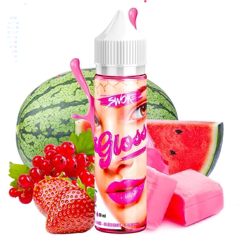 E-liquide Gloss - Shortfill format - Swoke | 50ml