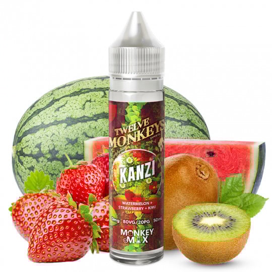 Kanzi - Shortfill format - Twelve Monkeys | 50ml Kanzi - Shortfill format - Twelve Monkeys | 50ml