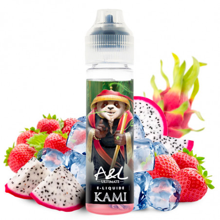 Kami (Drachenfrucht, Erdbeere & Ice) - Ultimate A&L | 50 ml "Shortfill 60 ml"