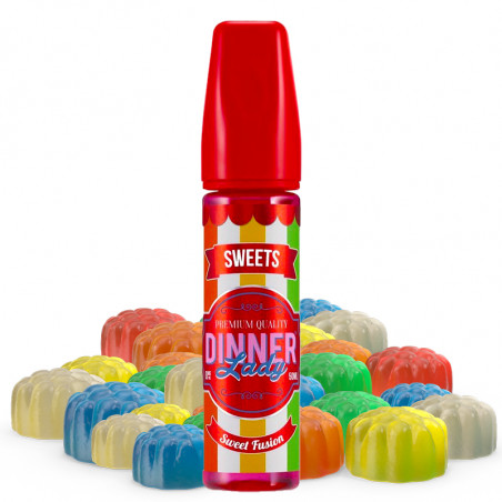 Sweet Fusion - Shortfill format - Tuck Shop by Dinner Lady | 50ml