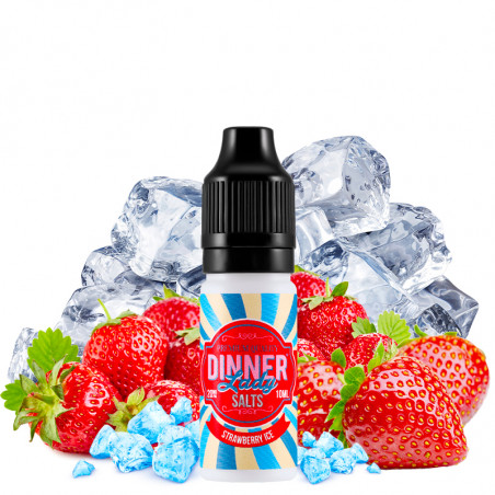 Strawberry Ice - Nicotinsalt - Dinner Lady | 10ml