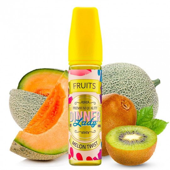 Melon Twist - Shortfill Format - Fruits by Dinner Lady | 50ml