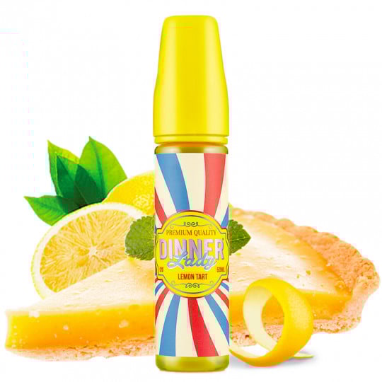 Lemon Tart - Shortfill format - Dinner Lady | 50ml Lemon Tart - Shortfill format - Dinner Lady | 50ml