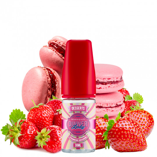 DIY Concentrate Strawberry Macaroon - Dinner Lady | 30ml