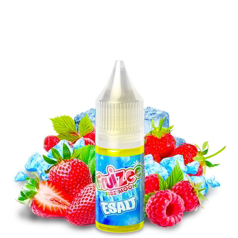 E-liquide Esalt Fire Moon goût fraise framboise fraicheur