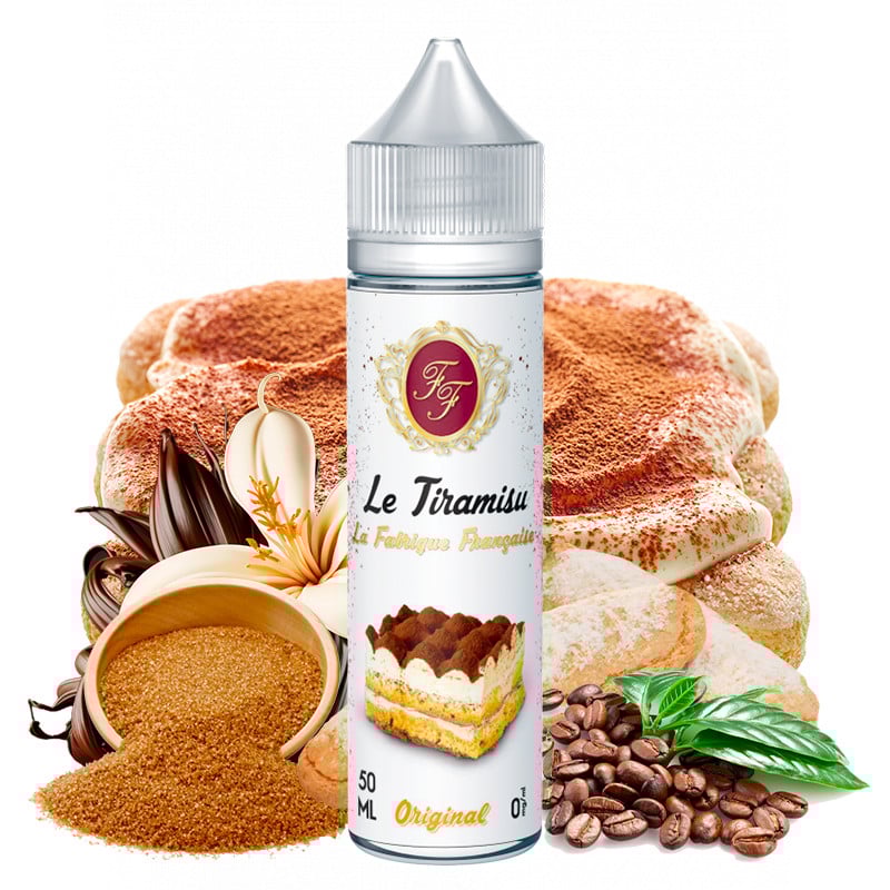 Eliquide Le Tiramisu 50ml - La Fabrique Française