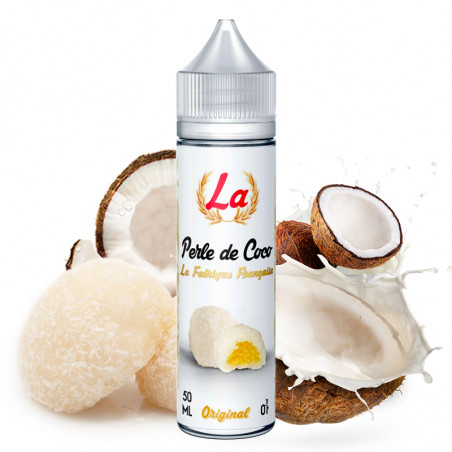 Perle de coco - Shortfill format - La Fabrique Française | 50ml