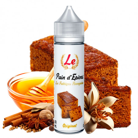 E-liquide Le Pain d'Épices - Shortfill format - La Fabrique Française | 50ml