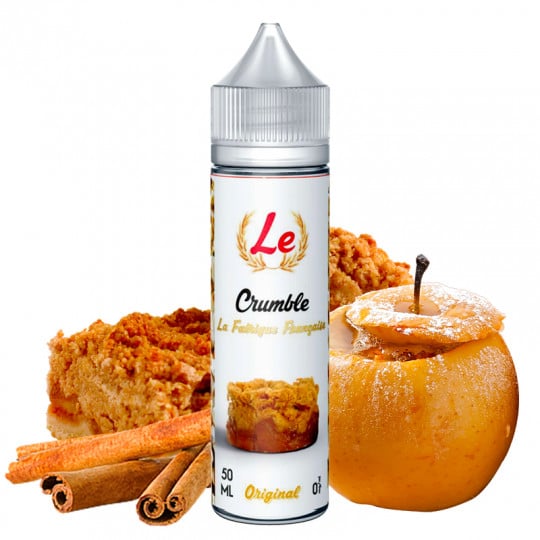 Le Crumble - Shortfill format - La Fabrique Française | 50ml Le Crumble - Shortfill format - La Fabrique Française | 50ml