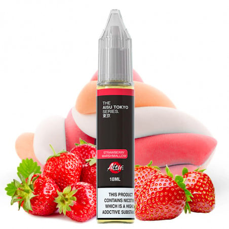 Strawberry Marshmallow - Nicotine Salts - Aisu Tokyo Series by Zap! Juice | 10ml